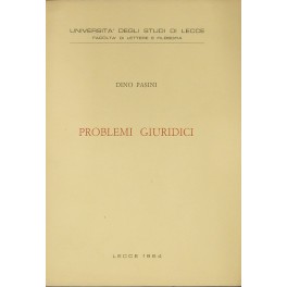 Problemi giuridici