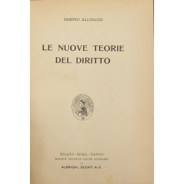 Le nuove teorie del diritto