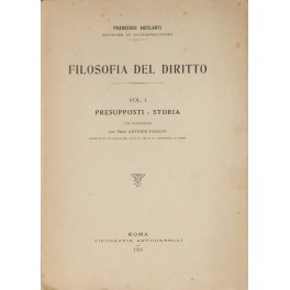 Filosofia del diritto. 