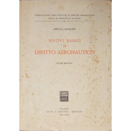 Nuovi saggi di diritto aeronautico