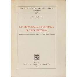 La democrazia industriale in Gran Bretagna