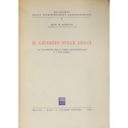 Il giudizio sulle leggi. 