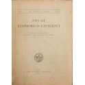 Studi economico-giuridici. Pubblicati per cura del