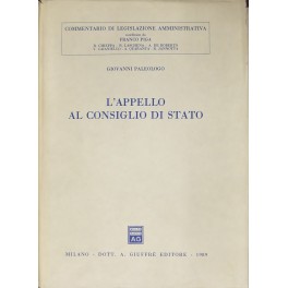 L'appello al Consiglio di Stato