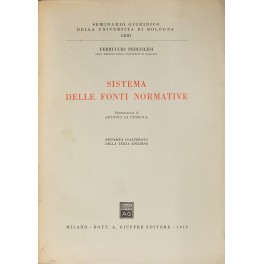 Sistema delle fonti normative. 