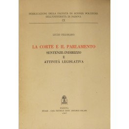 La Corte e il Parlamento