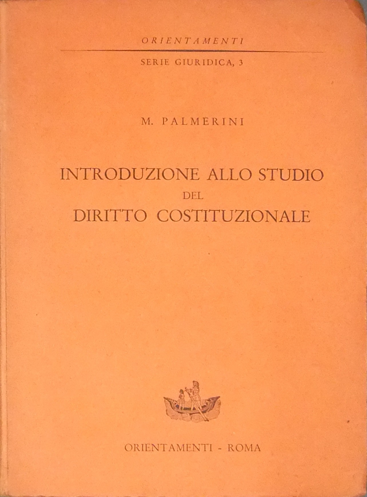 Introduzione Allo Studio Del Diritto Costituzionale