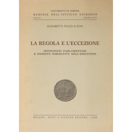 La regola e l'eccezione