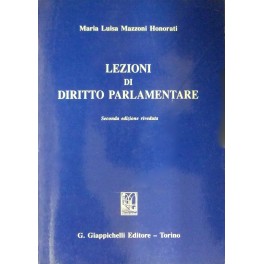 Lezioni di diritto parlamentare