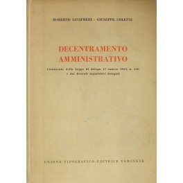 Decentramento amministrativo