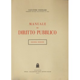 Manuale di diritto pubblico