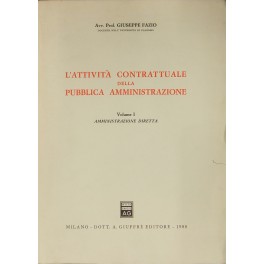 L'attività contrattuale della pubblica amministrazione