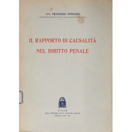 Il rapporto di causalità nel diritto penale