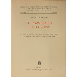 Il Commissario del Governo. 