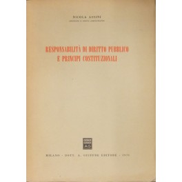 Responsabilità di diritto pubblico e principi costituzionali