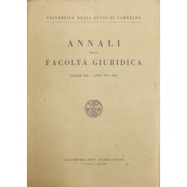 Le presunzioni nel diritto internazionale (Cansacchi)