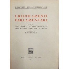 I regolamenti parlamentari