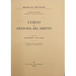 Corso di filosofia del diritto