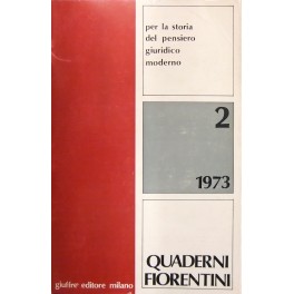 Quaderni fiorentini per la storia del pensiero giuridico moderno