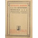 La questione sessuale. Fisiopatologia sociologia e