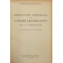 Resoconto generale dei lavori legislativi 