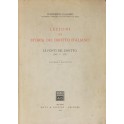 Lezioni di storia del diritto italiano. Le fonti d