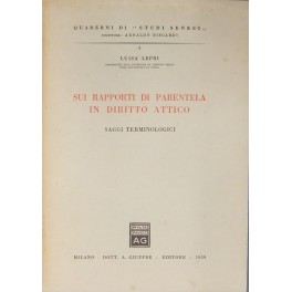 Sui rapporti di parentela in diritto attico