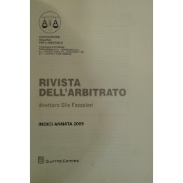 Rivista dell'arbitrato