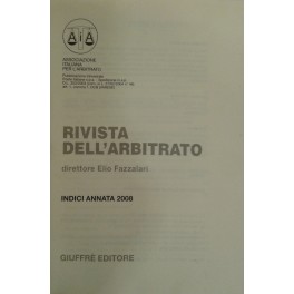 Rivista dell'arbitrato