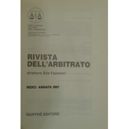 Rivista dell'arbitrato