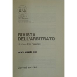 Rivista dell'arbitrato