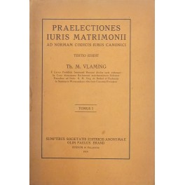 Praelectiones iuris matrimonii ad normam codicis iuris canonici