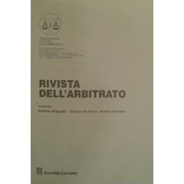 Rivista dell'arbitrato