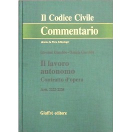 Il lavoro autonomo. Contratto d'opera. Artt. 2222-2228