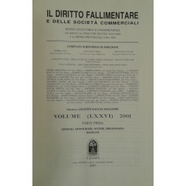 Il Diritto Fallimentare e delle società commerciali.