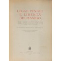 Legge penale e libertà del pensiero. III Convegno