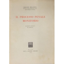 Il processo penale monitorio