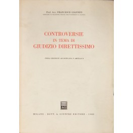 Controversie in tema di giudizio direttissimo