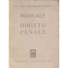 Manuale di diritto penale