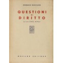 Questioni di diritto. Con note di Enrico Altavilla