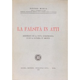 La falsità in atti