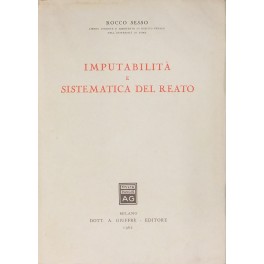 Imputabilità e sistematica del reato