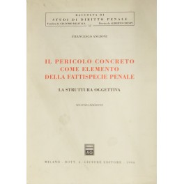 Il pericolo concreto come elemento della fattispecie penale.