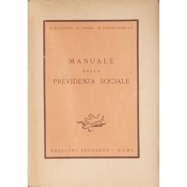 Manuale della previdenza sociale