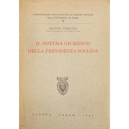 Il sistema giuridico della previdenza sociale