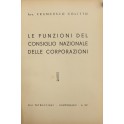 Le funzioni del Consiglio Nazionale delle Corporazioni