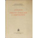 Istituzioni di diritto sindacale e corporativo