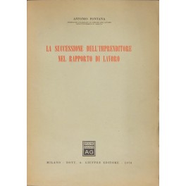 La successione dell'imprenditore nel rapporto del lavoro