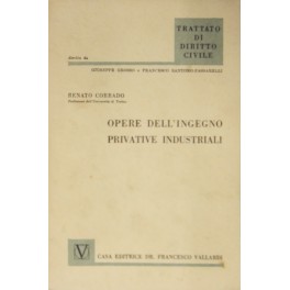 Le opere dell'ingegno. Le privative industriali