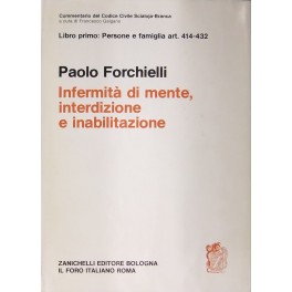 Dell'infermità di mente dell'interdizione e dell'inabilitazione. Art. 414-432